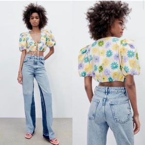 New Without Tags Zara Wide Leg Jeans